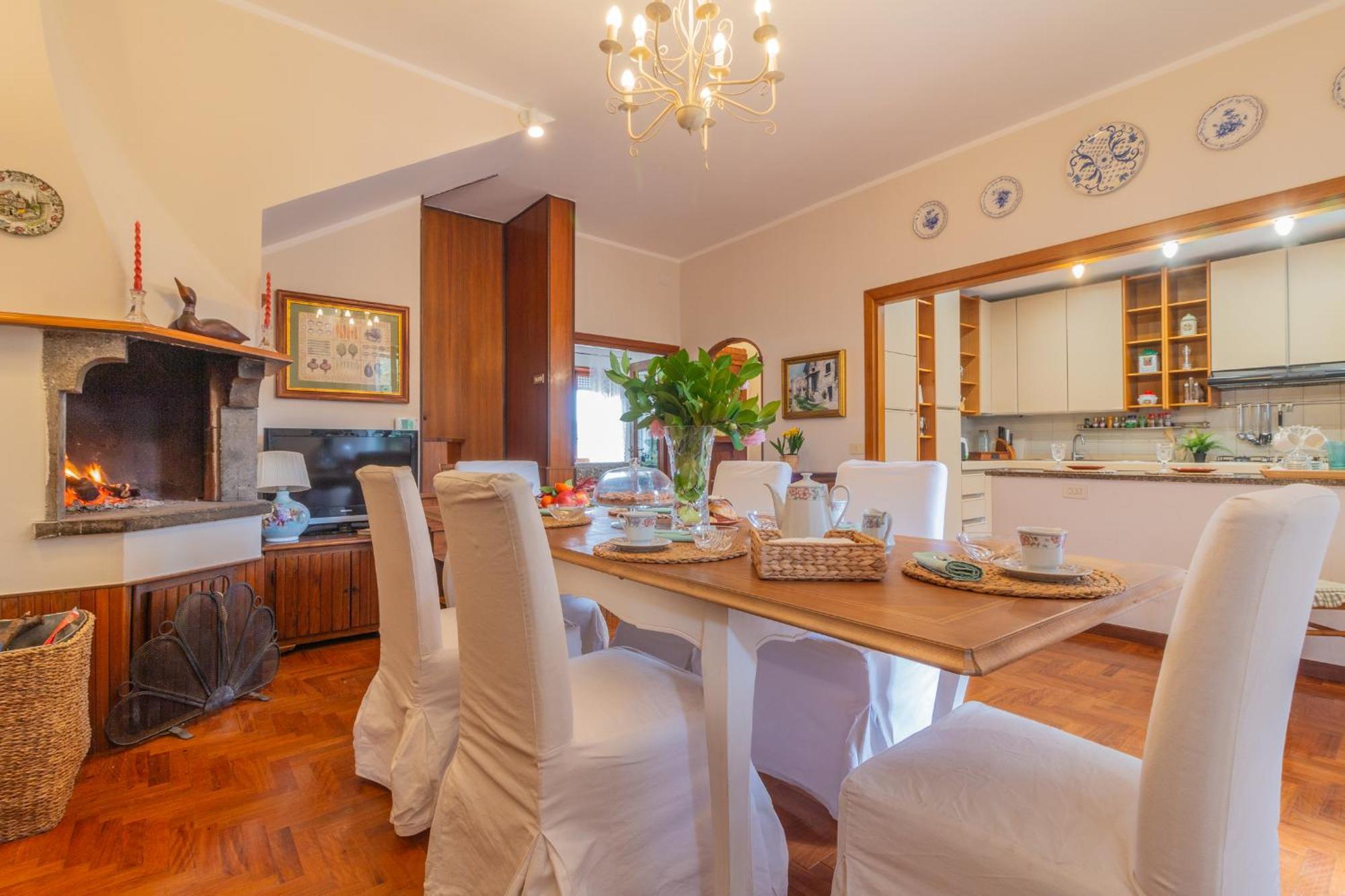 Spaziosa villa bifamiliare Campagnano Di Roma Esterno foto
